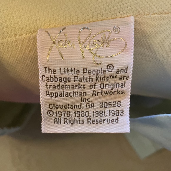 Original 1984 Little People/Cabbage Patch red-headed rare cloth doll in EUC - Picture 11 of 14